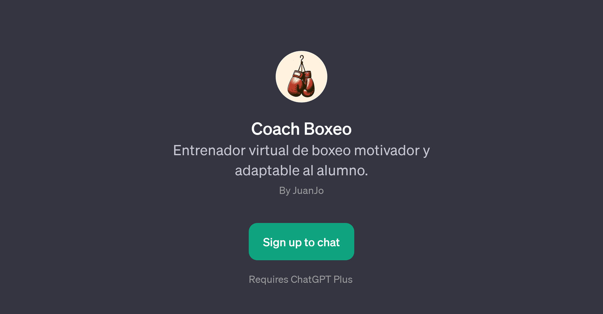 Coach Boxeo