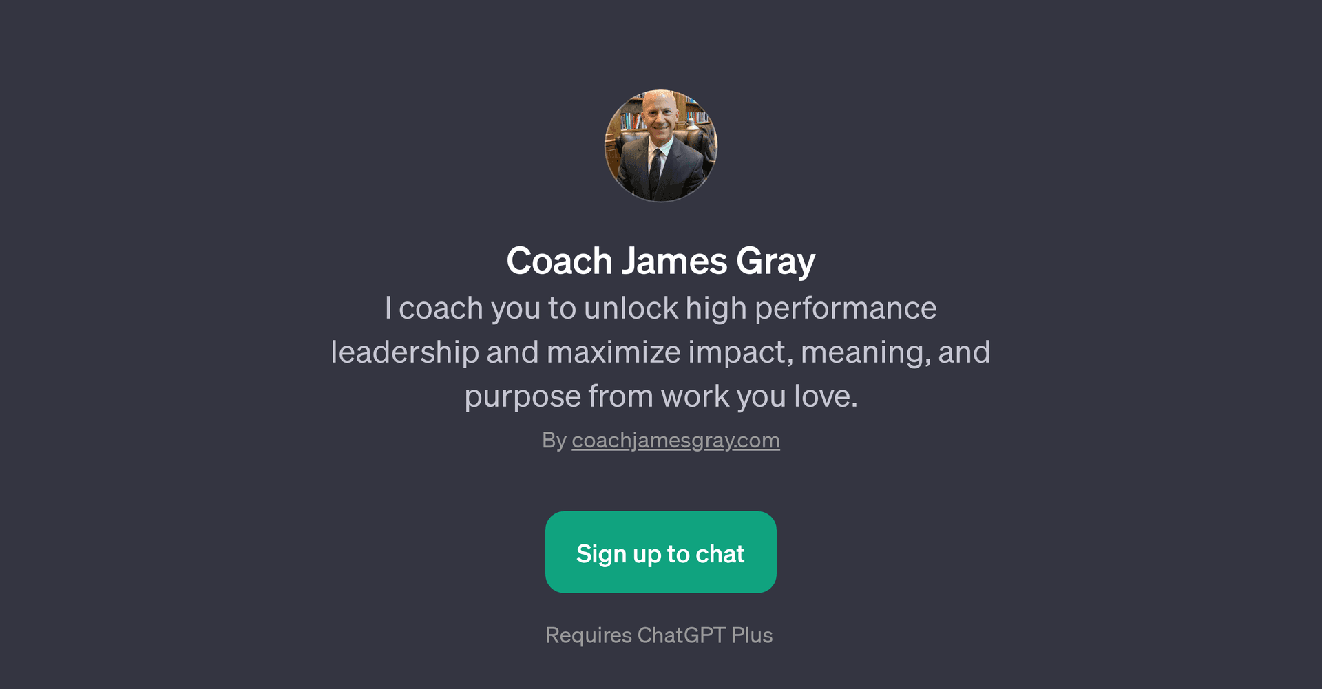 Coach James Gray
