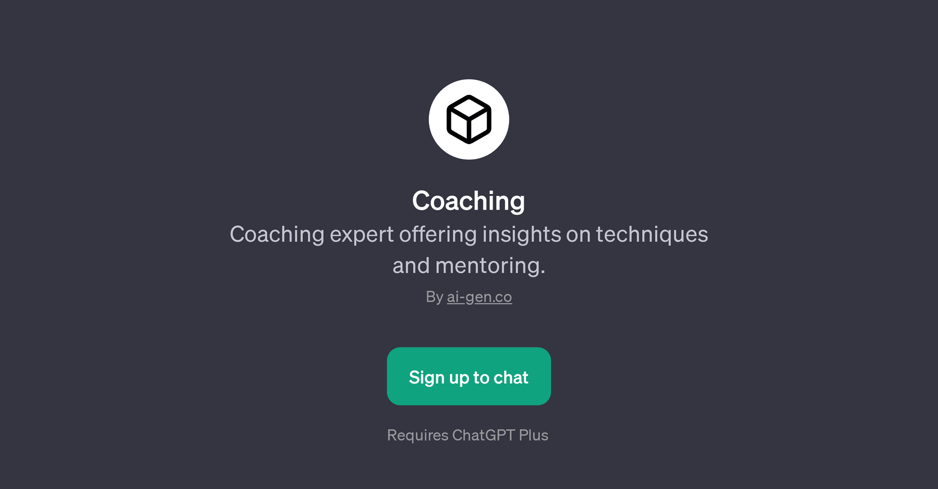 Coaching
