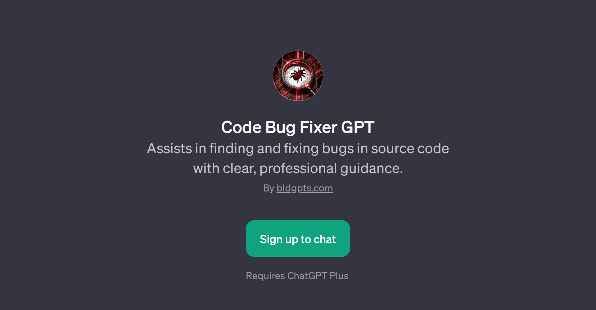 Code Bug Fixer GPT