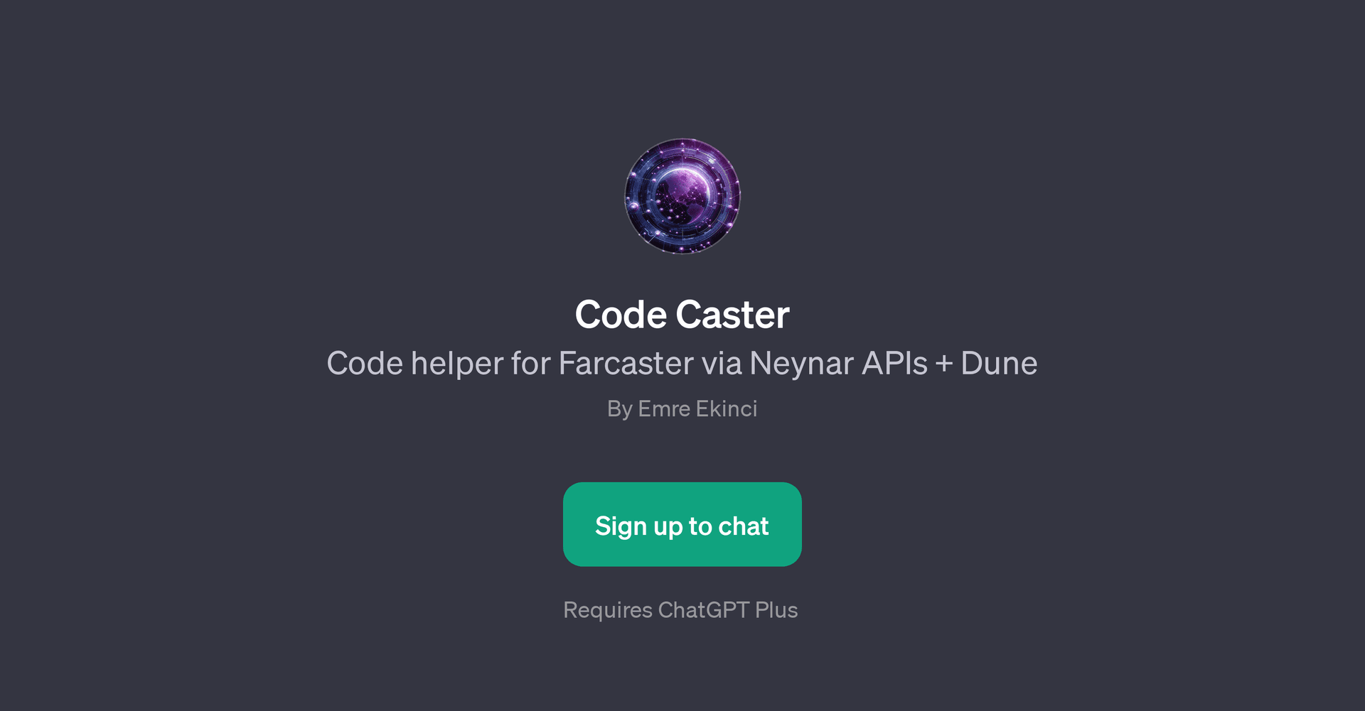 Code Caster