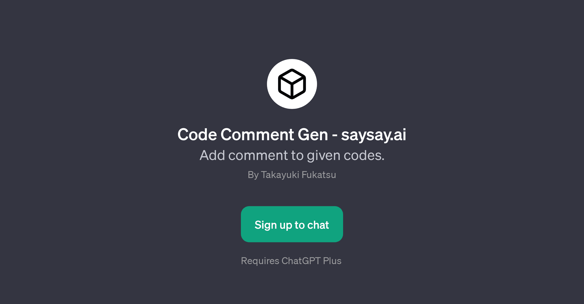 Code Comment Gen