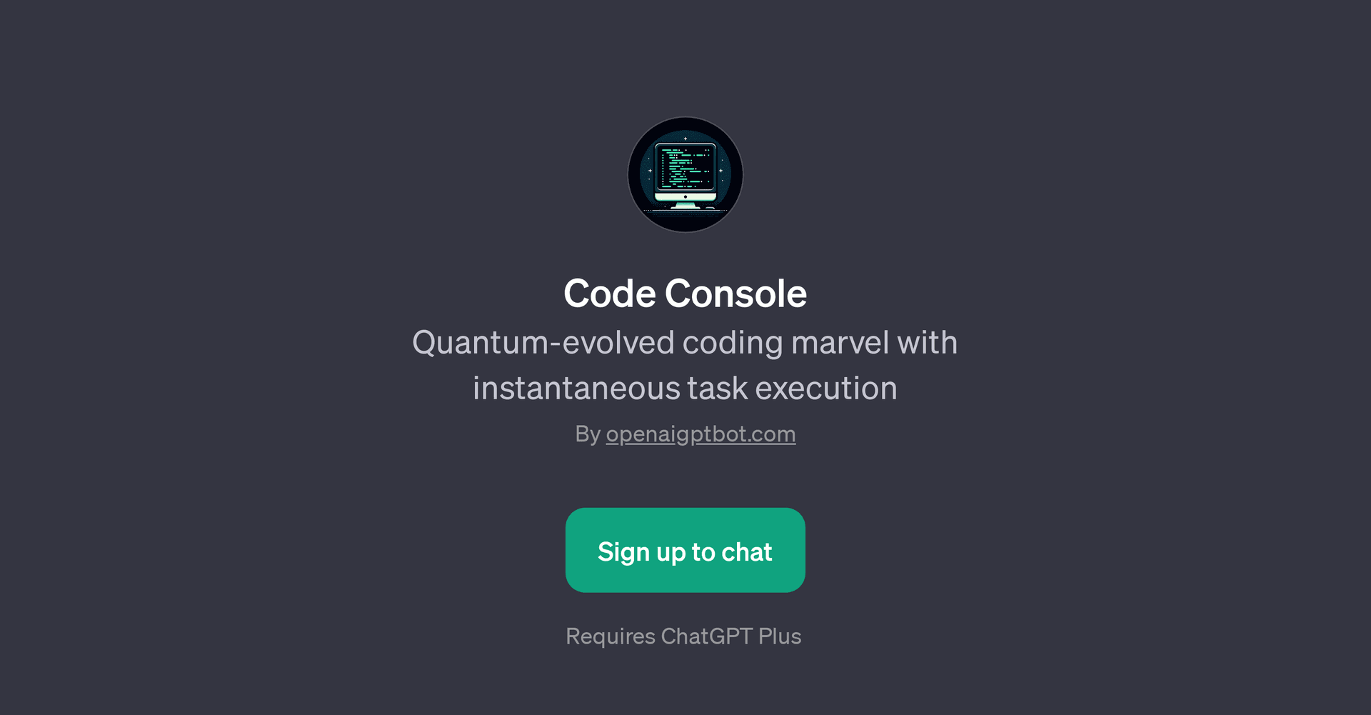 Code Console