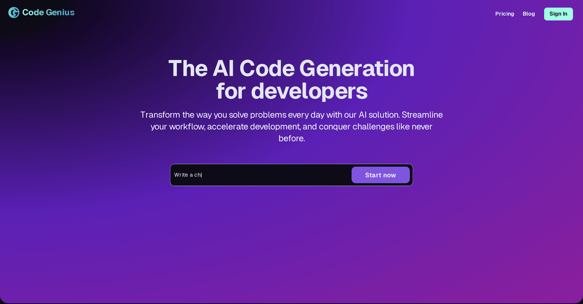 Code-genius