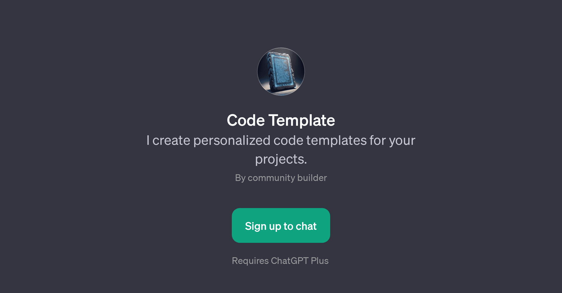 Code Template