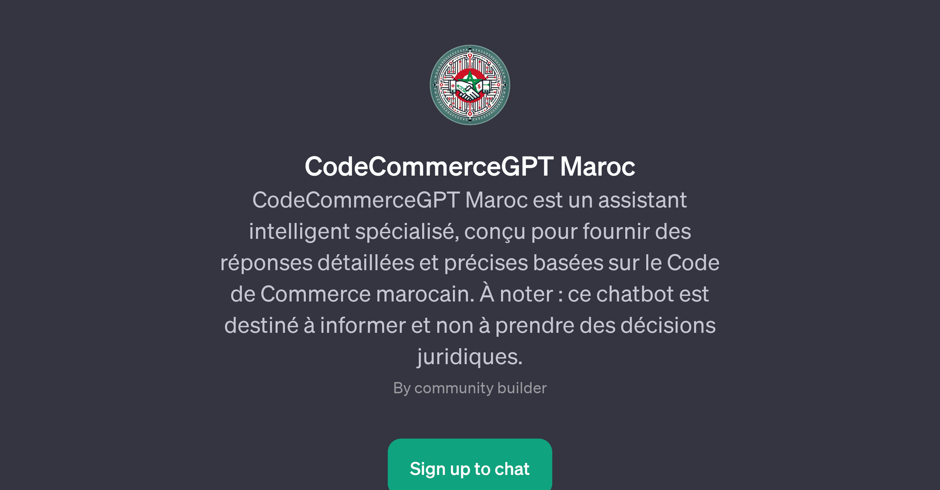 CodeCommerceGPT Maroc