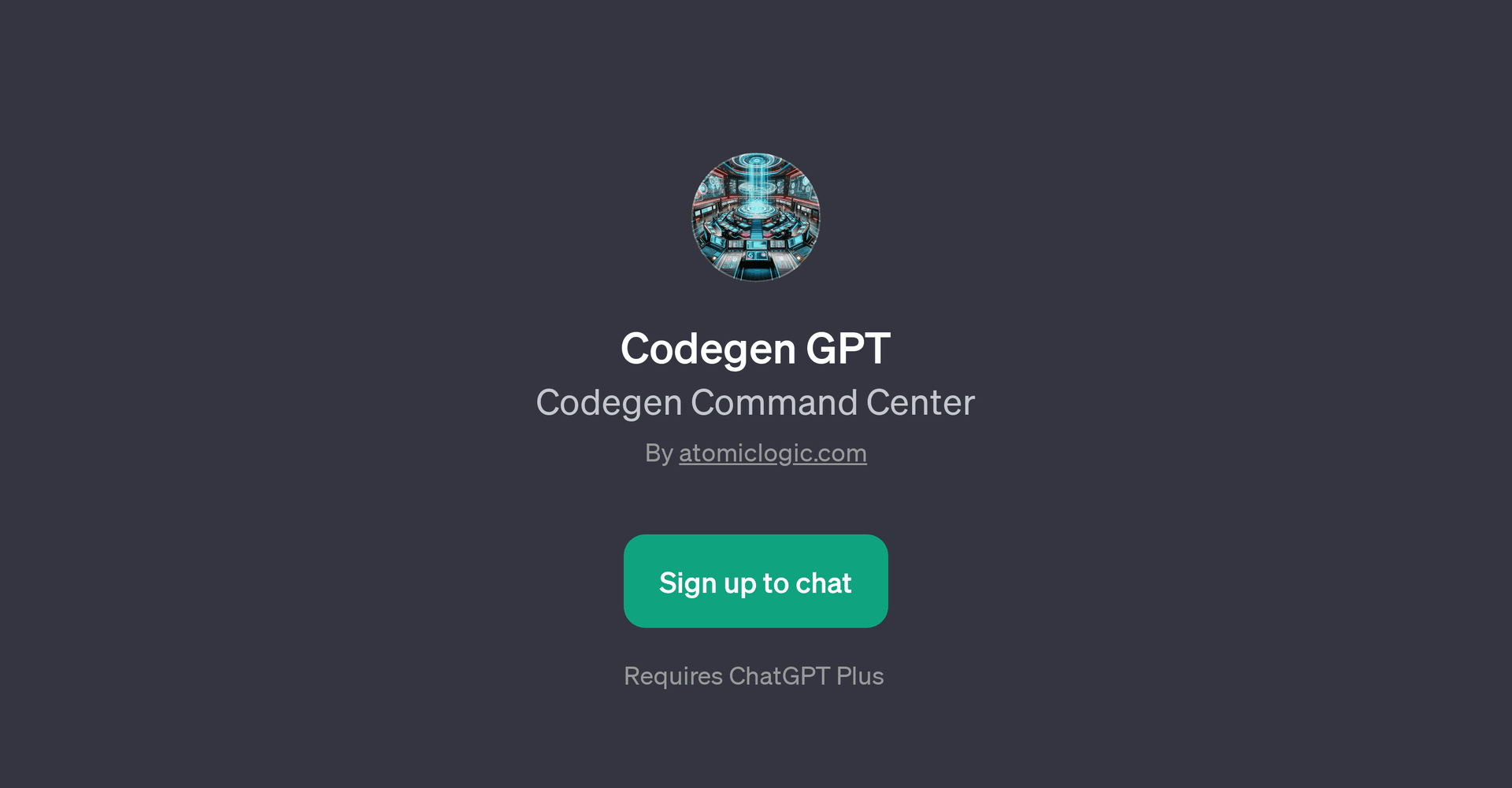 Codegen GPT