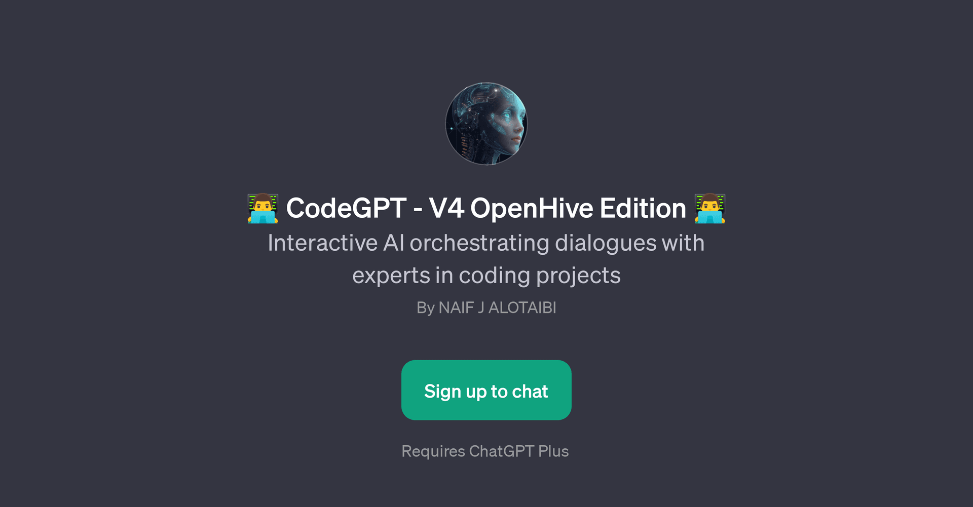 CodeGPT - V4 OpenHive Edition