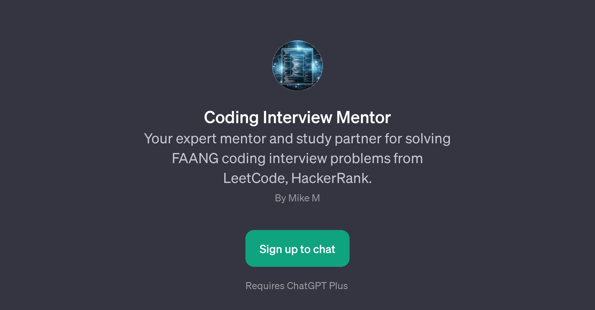 Coding Interview Mentor
