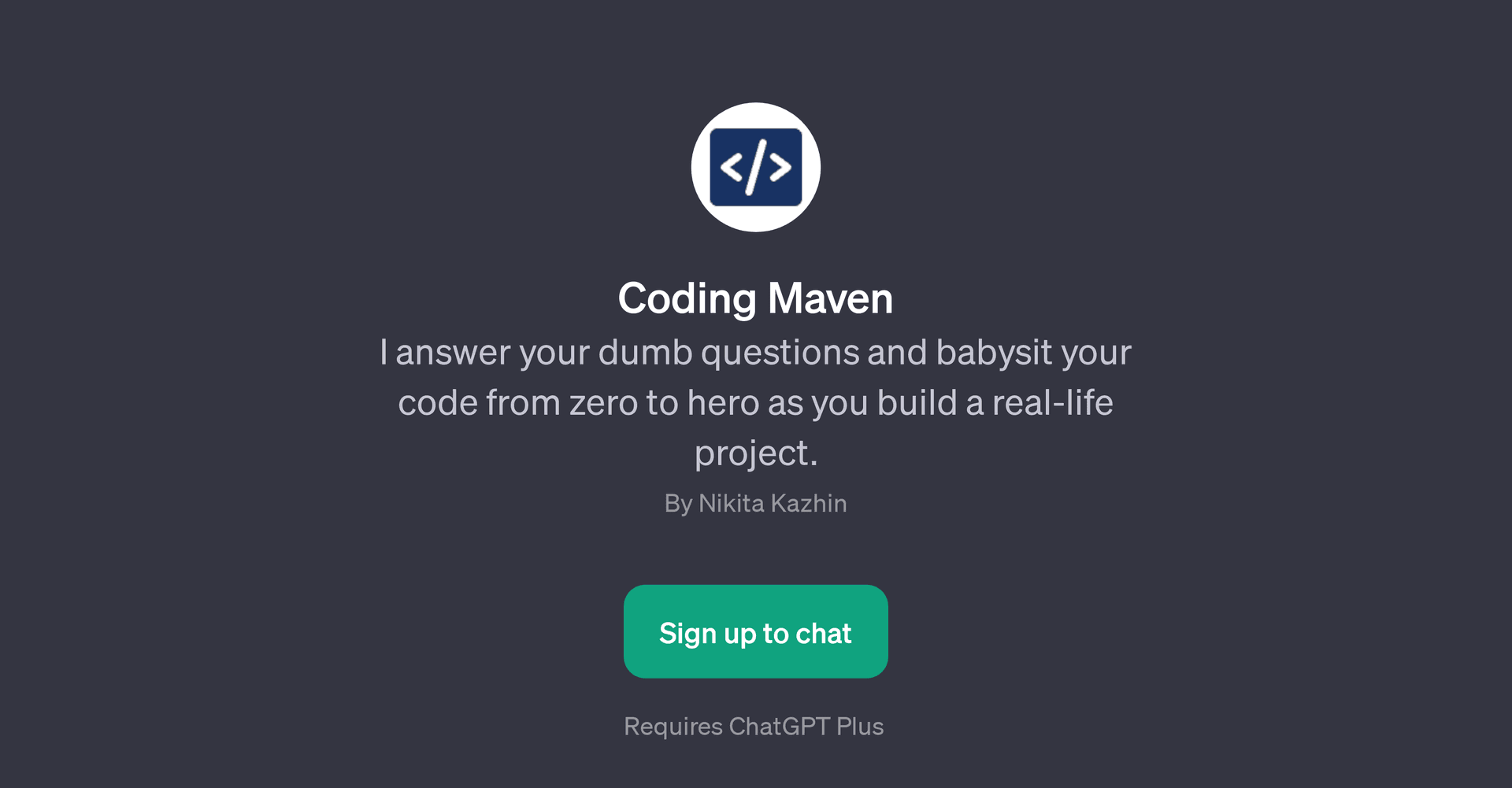 Coding Maven