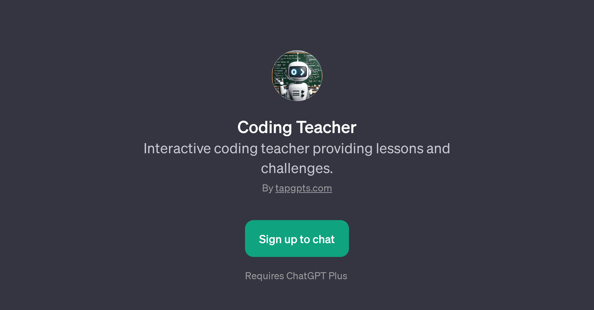 Coding Teacher