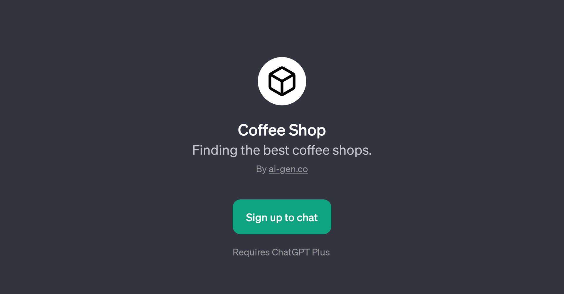 Coffee Shop