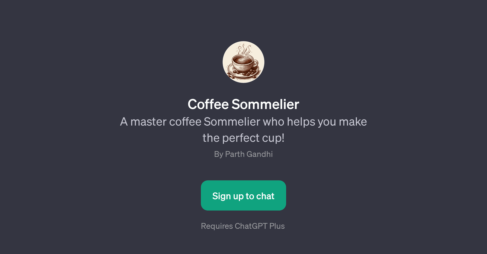 Coffee Sommelier