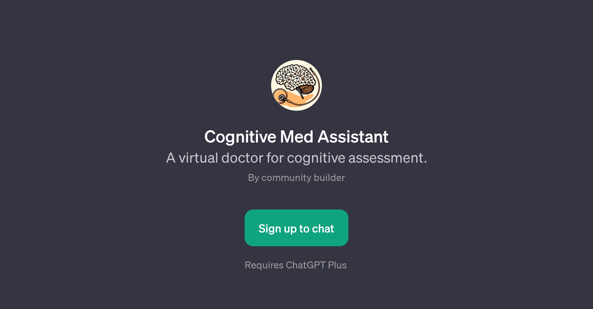 Cognitive Med Assistant