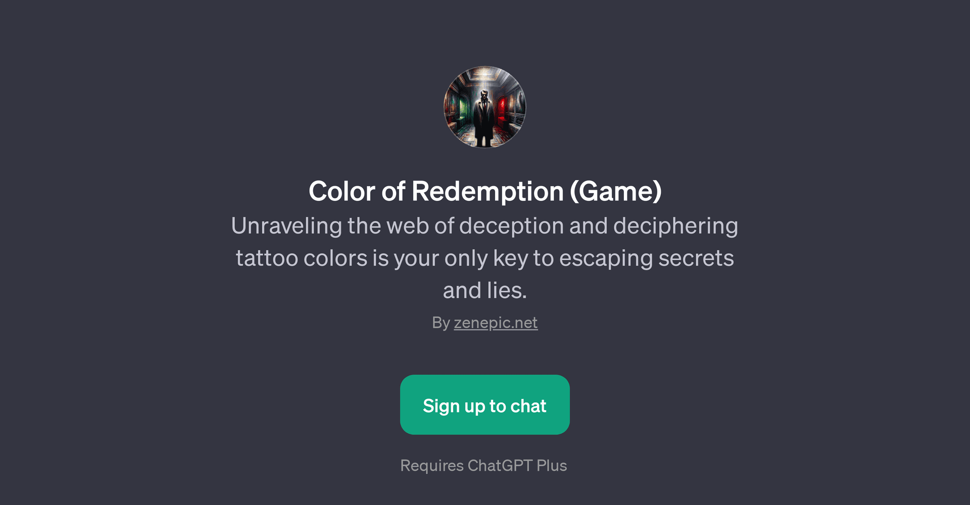 Color of Redemption (Game)