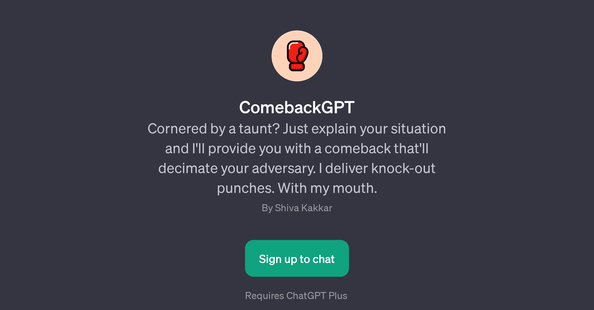 ComebackGPT