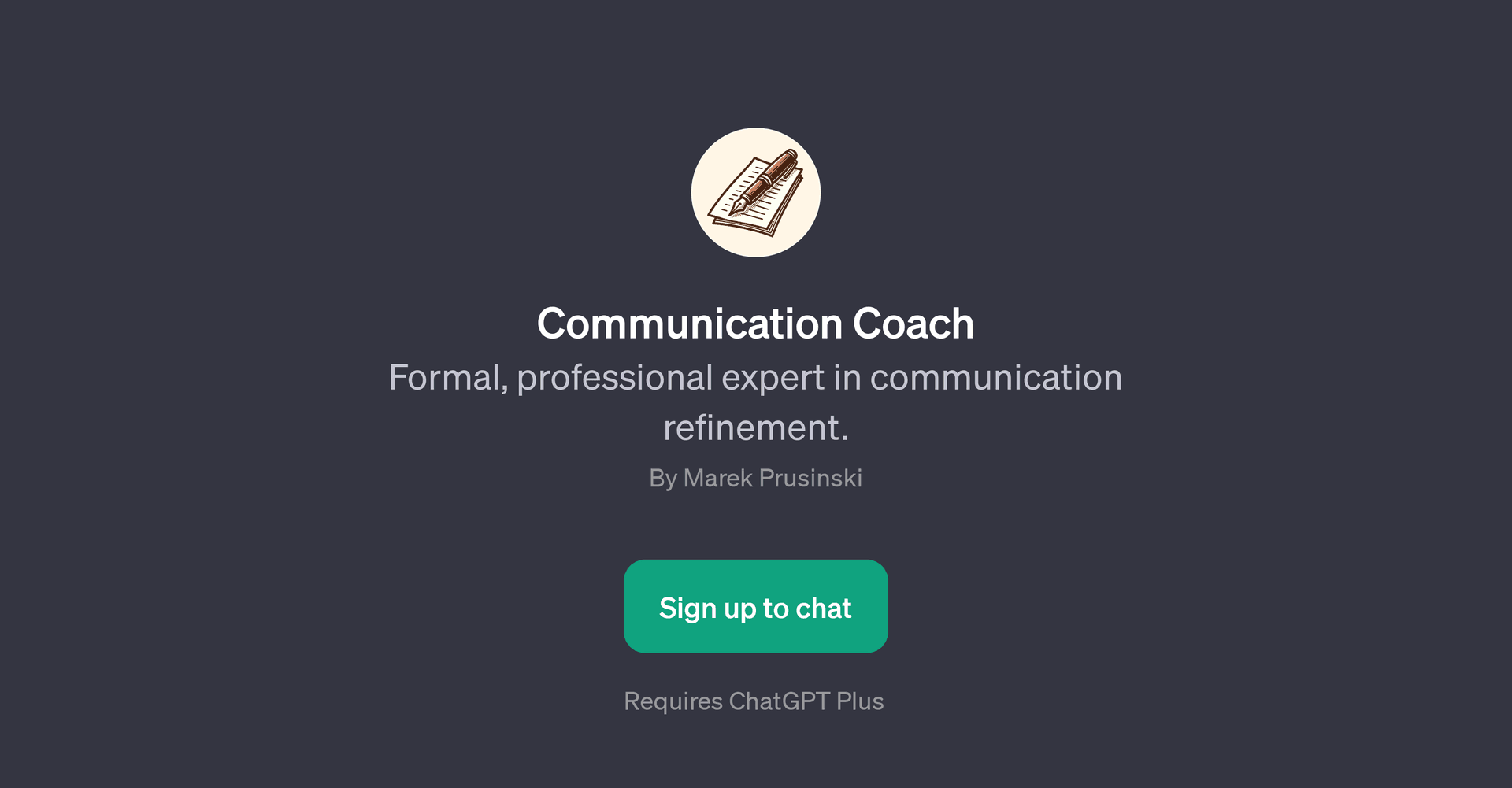 Communication Coach