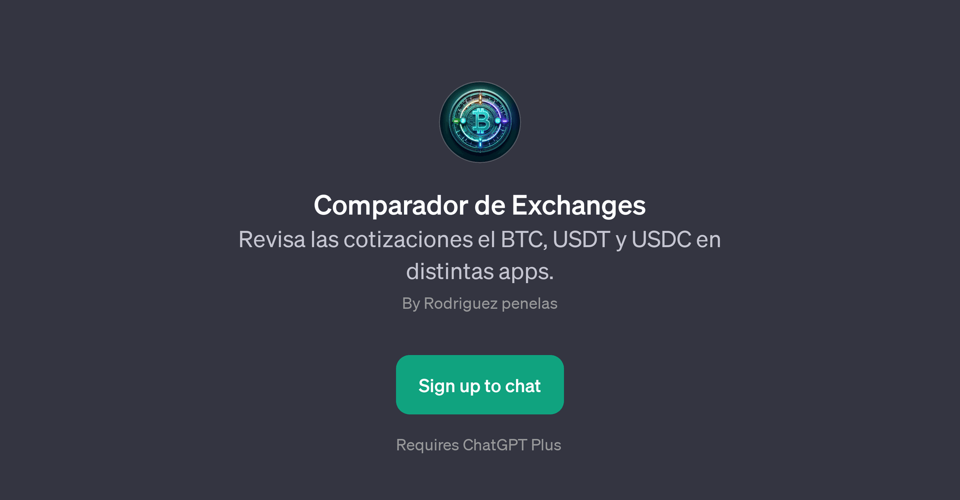 Comparador de Exchanges