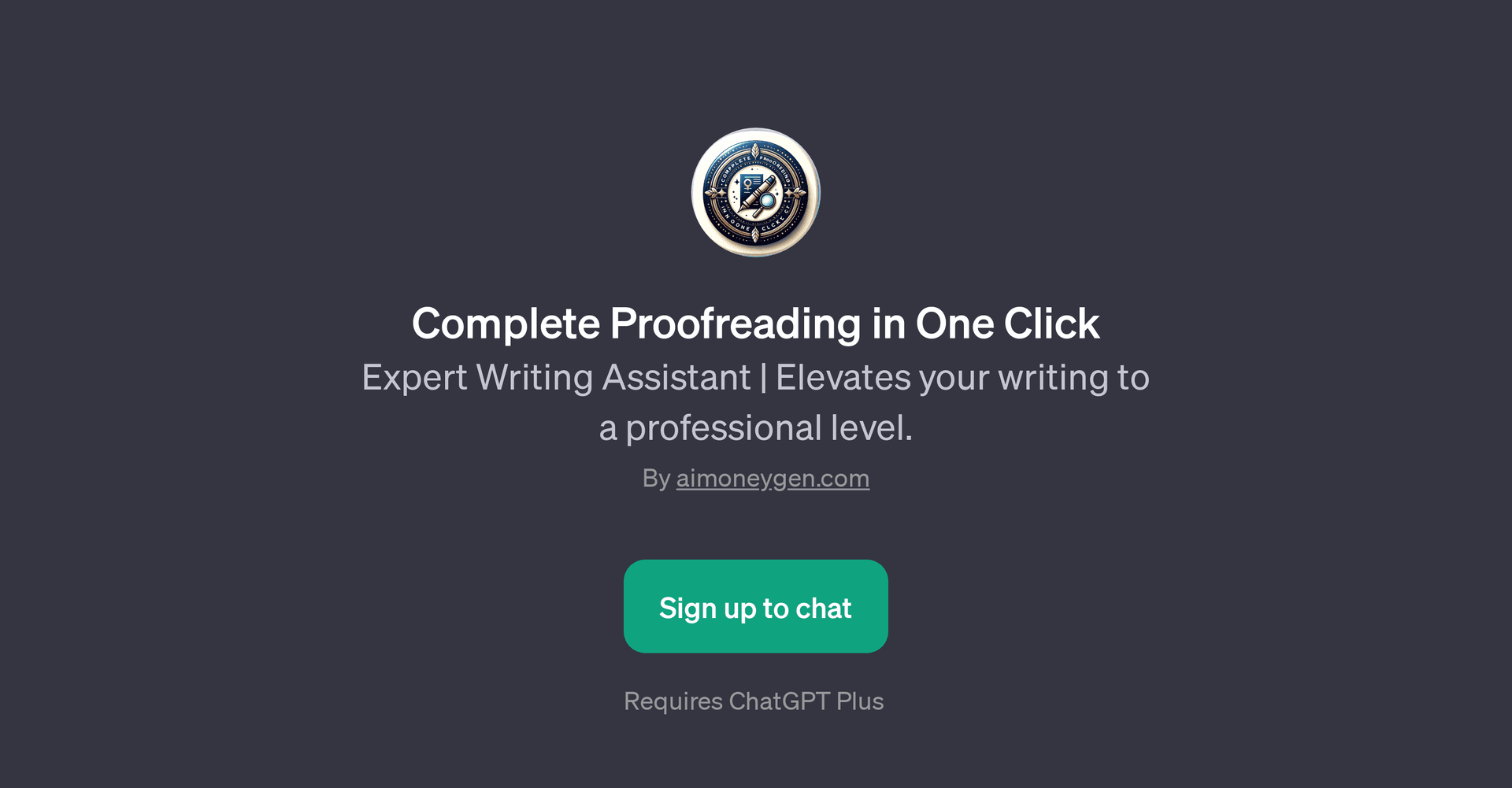 Complete Proofreading in One Click
