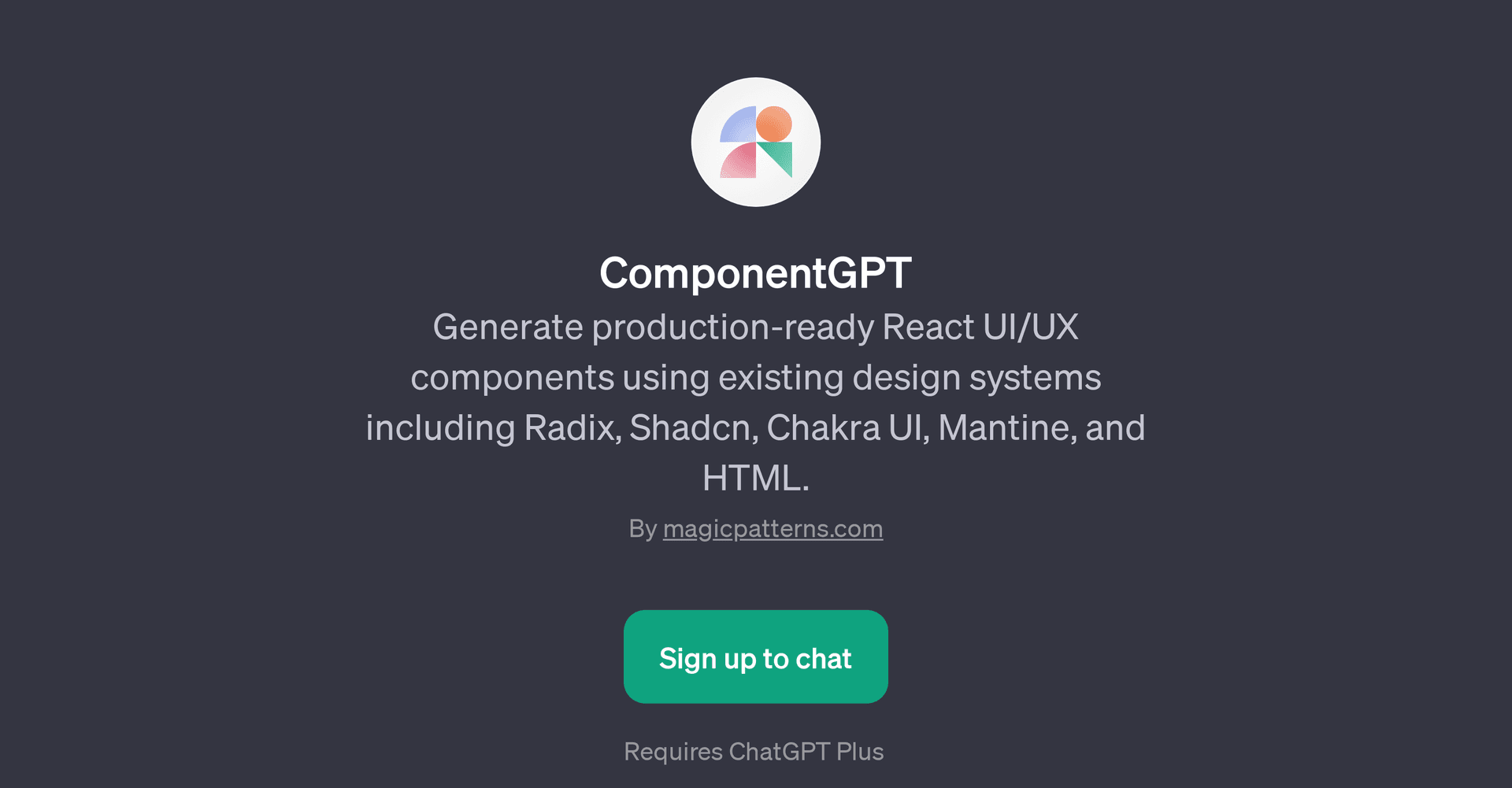 ComponentGPT