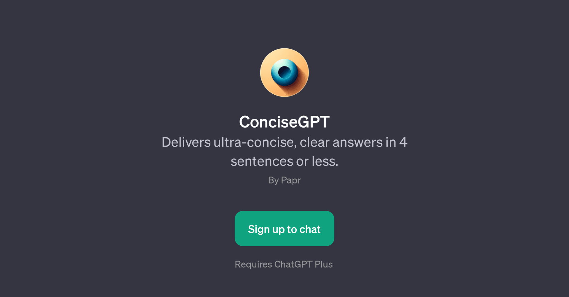 ConciseGPT