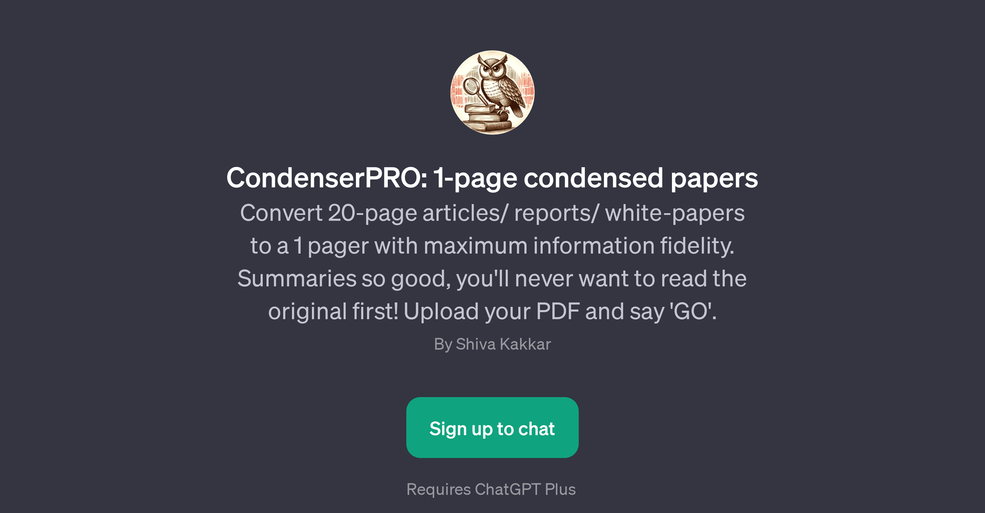 CondenserPRO