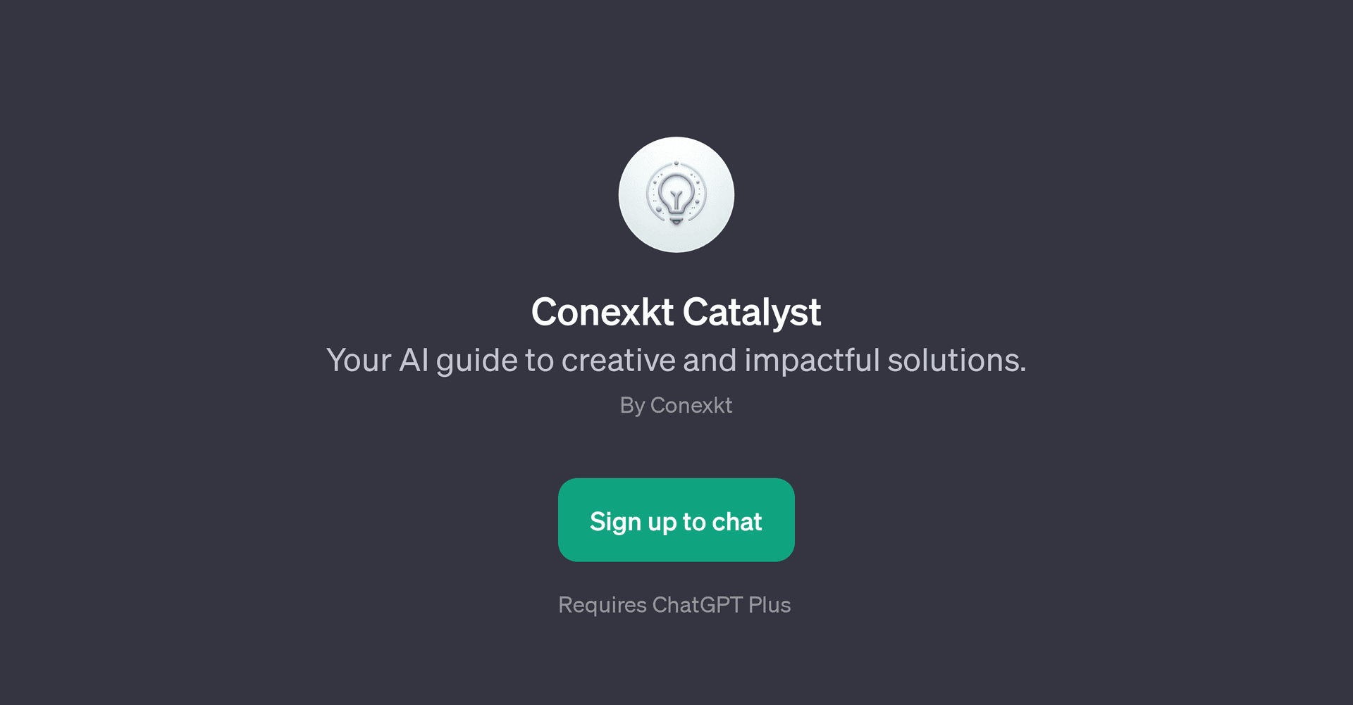 Conexkt Catalyst