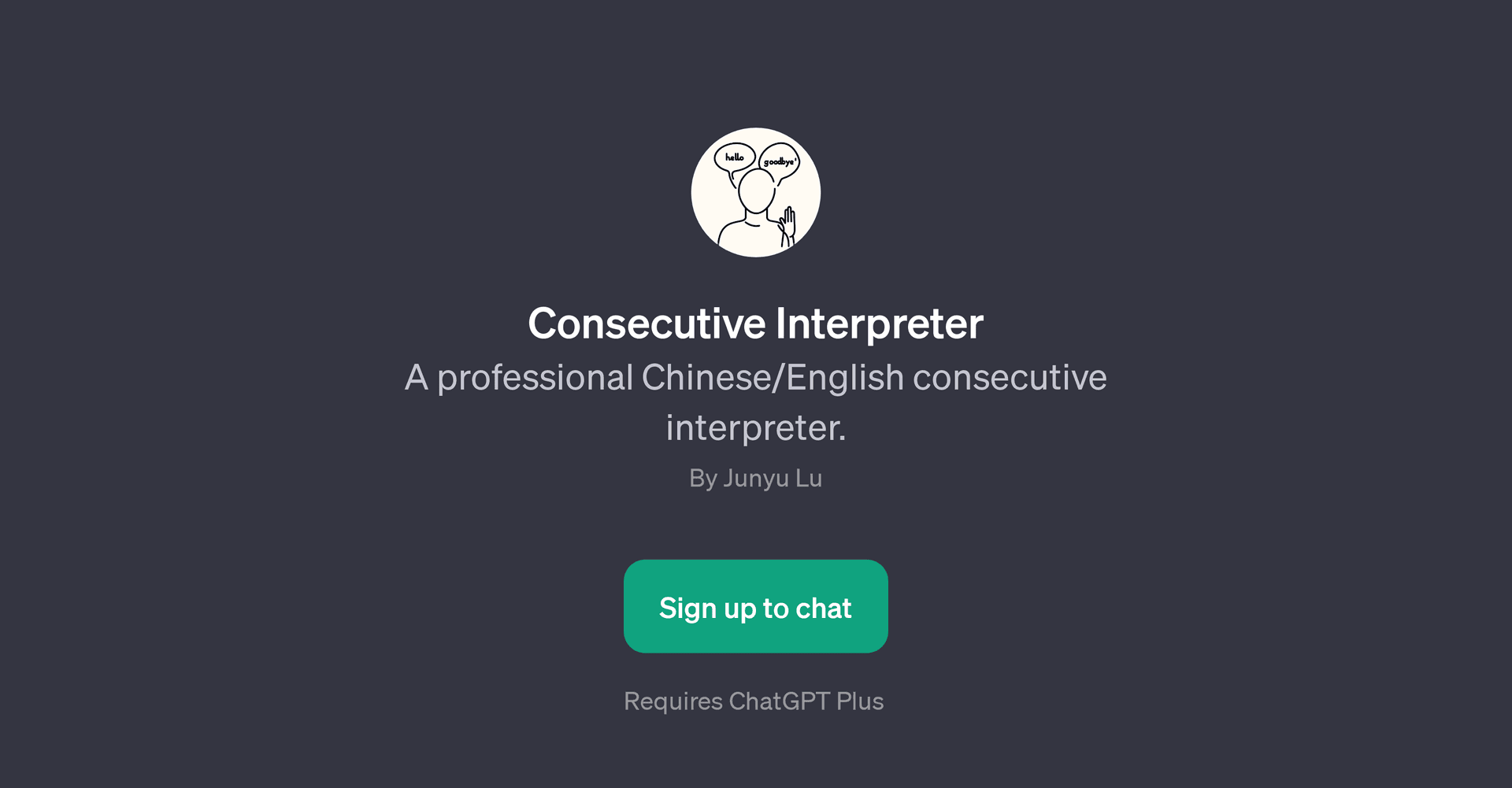 Consecutive Interpreter
