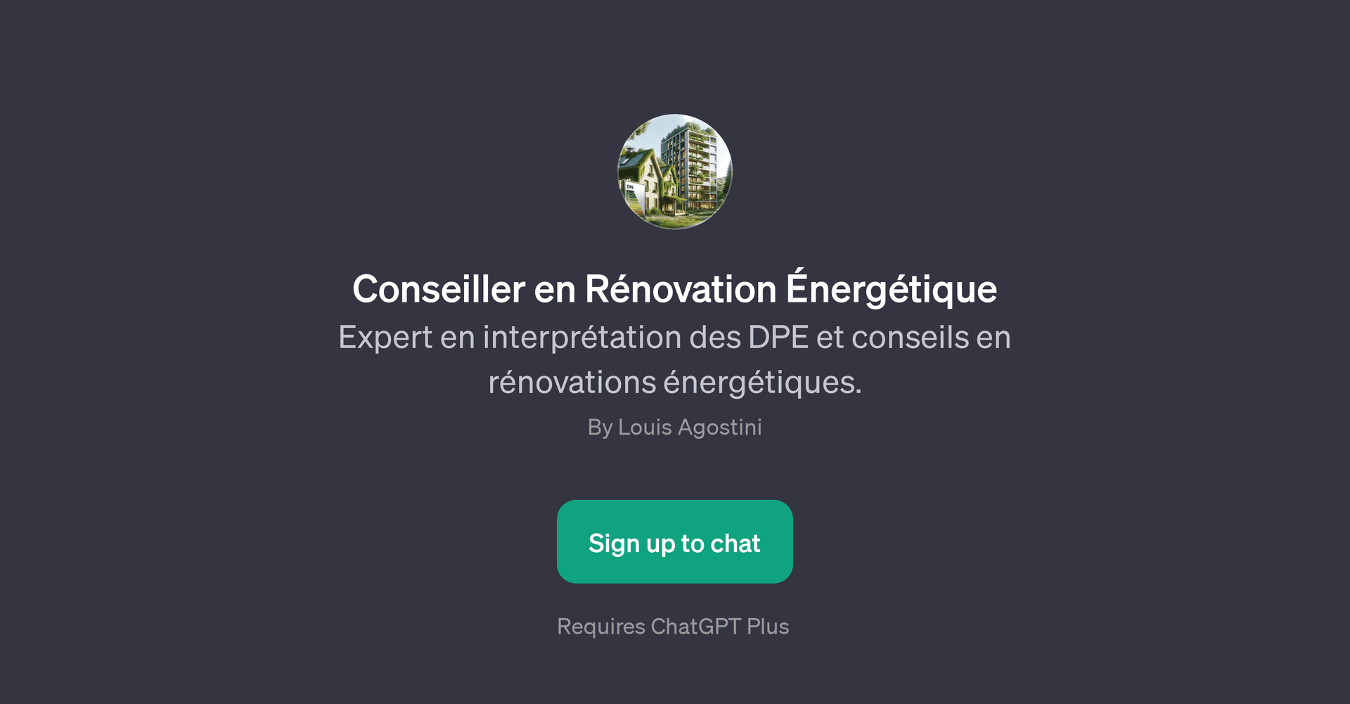 Conseiller en Rnovation nergtique