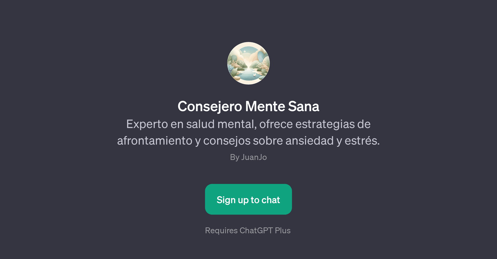 Consejero Mente Sana