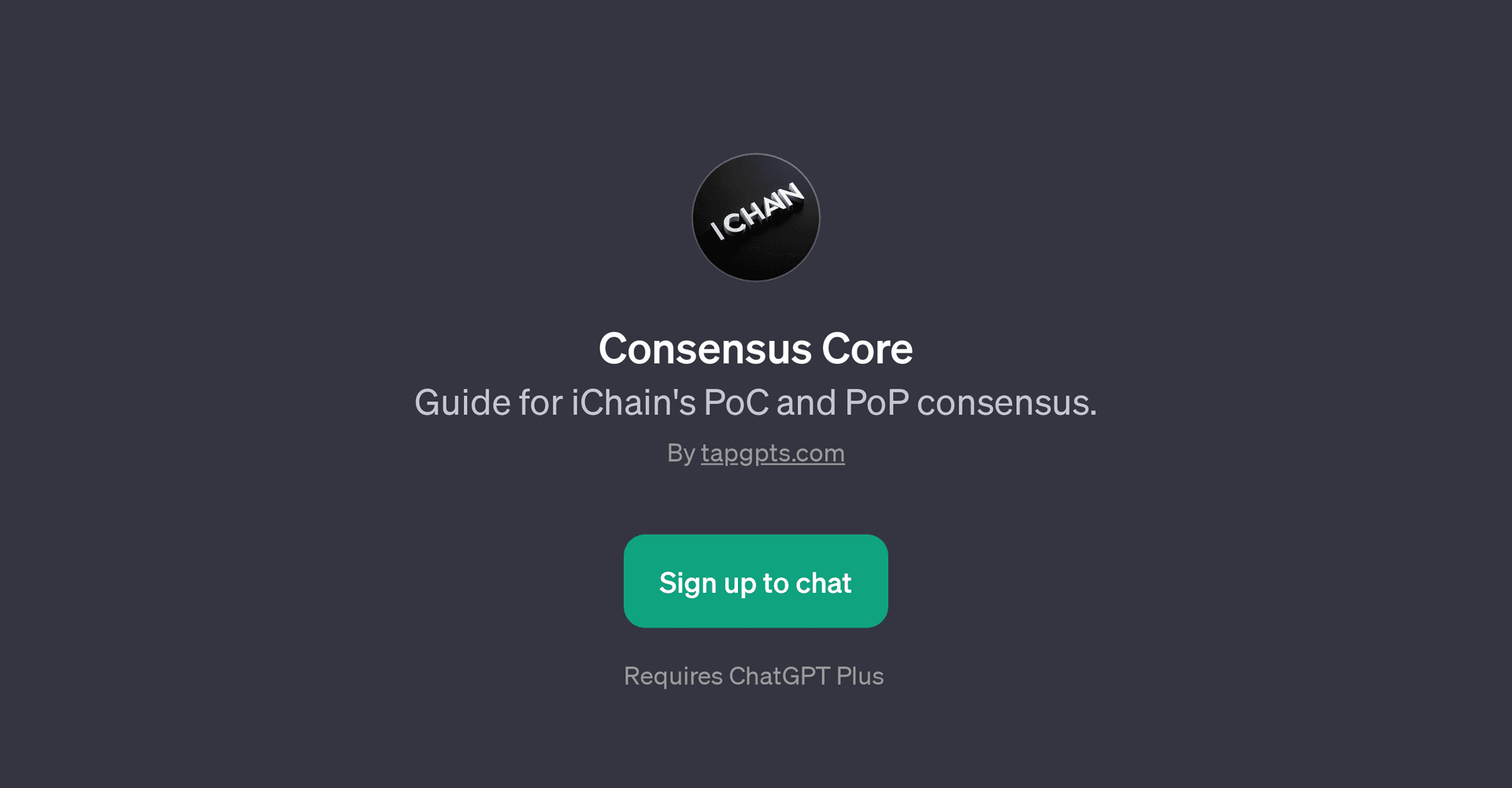 Consensus Core