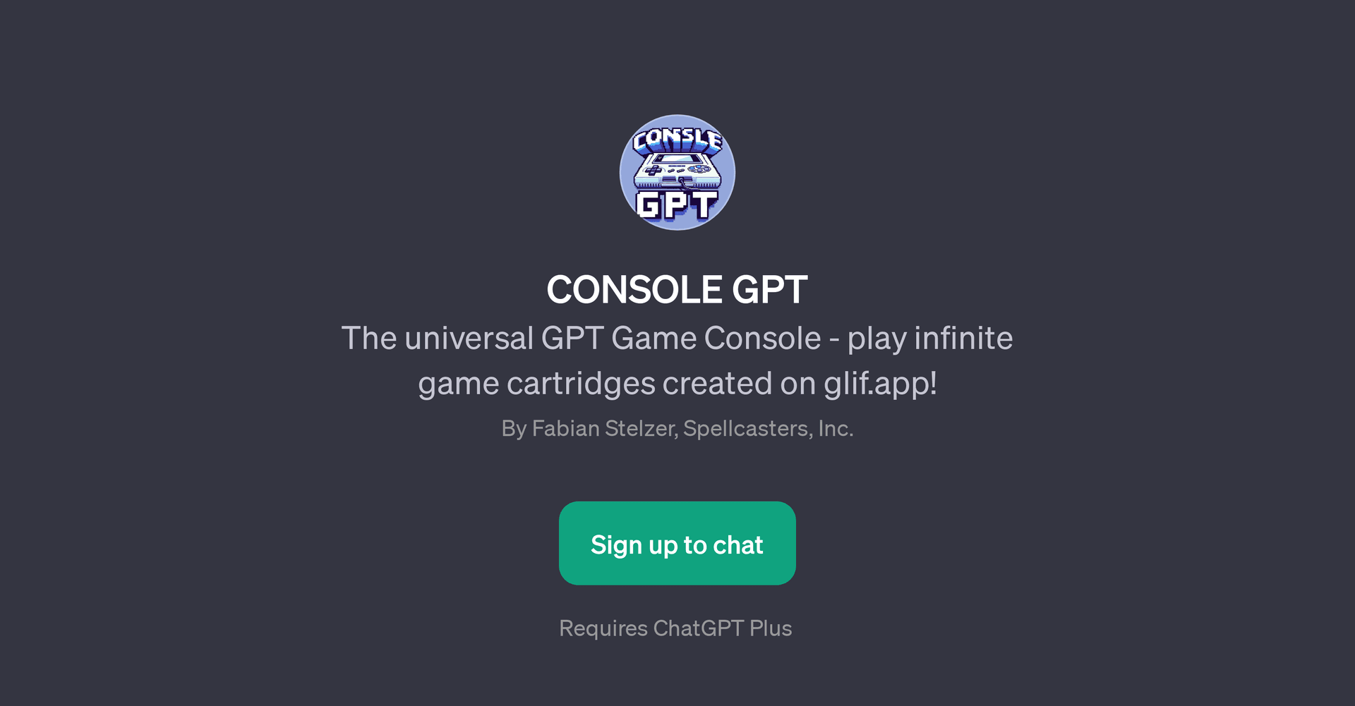 CONSOLE GPT
