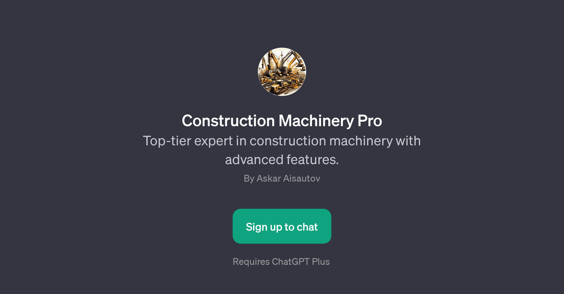 Construction Machinery Pro