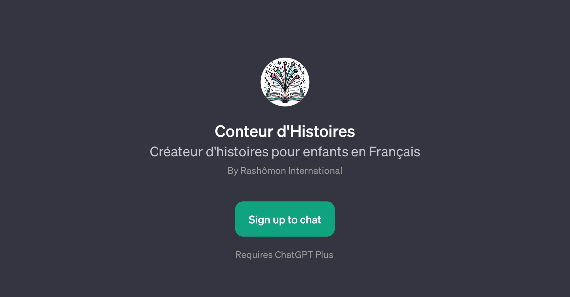 Conteur d'Histoires