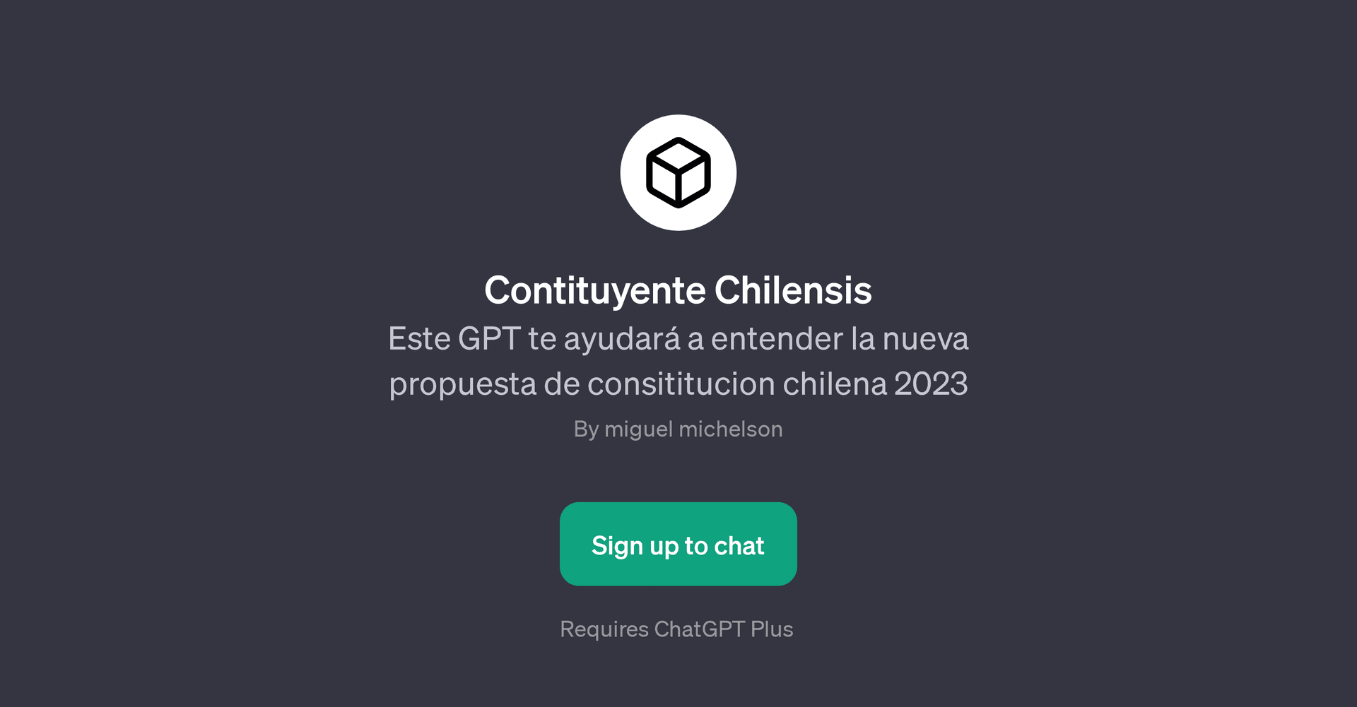 Contituyente Chilensis