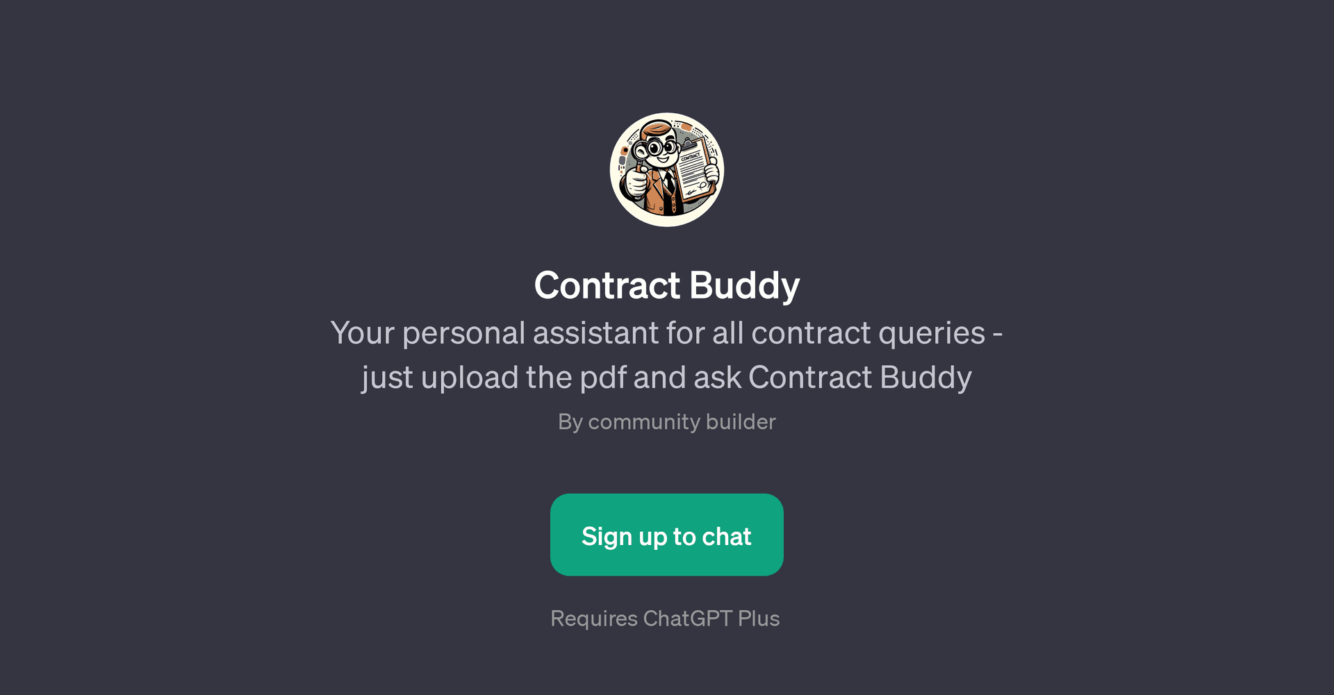 Contract Buddy