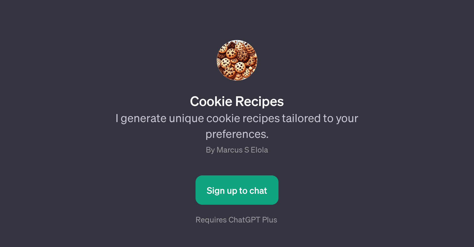 Cookie Recipes
