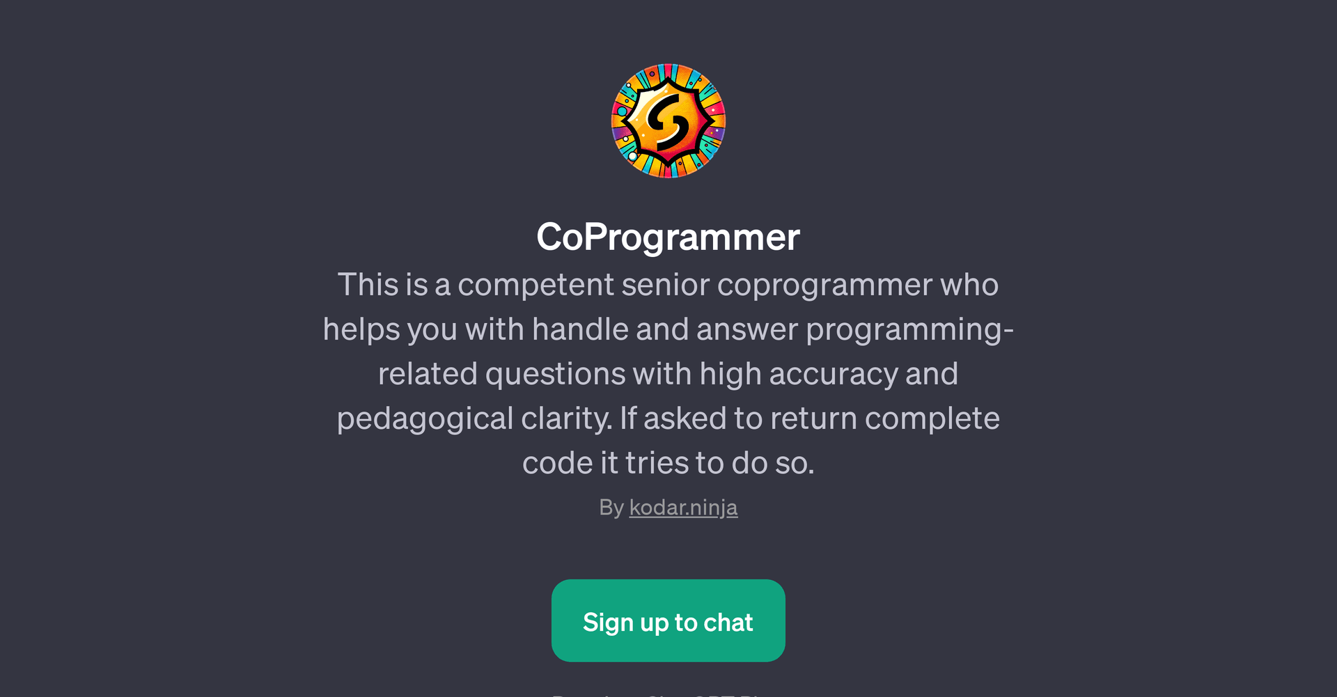 CoProgrammer