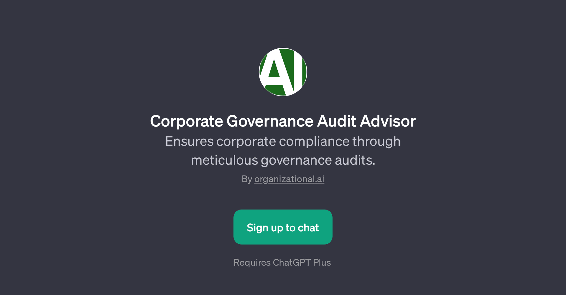 Corporate Governance Audit Advisor