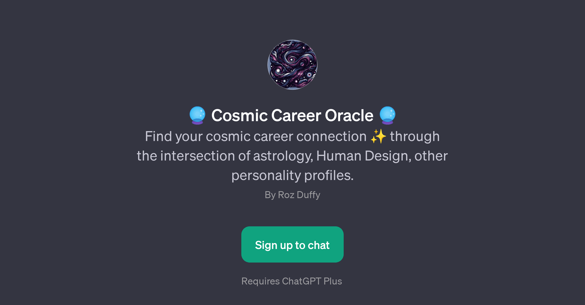 Cosmic Career Oracle