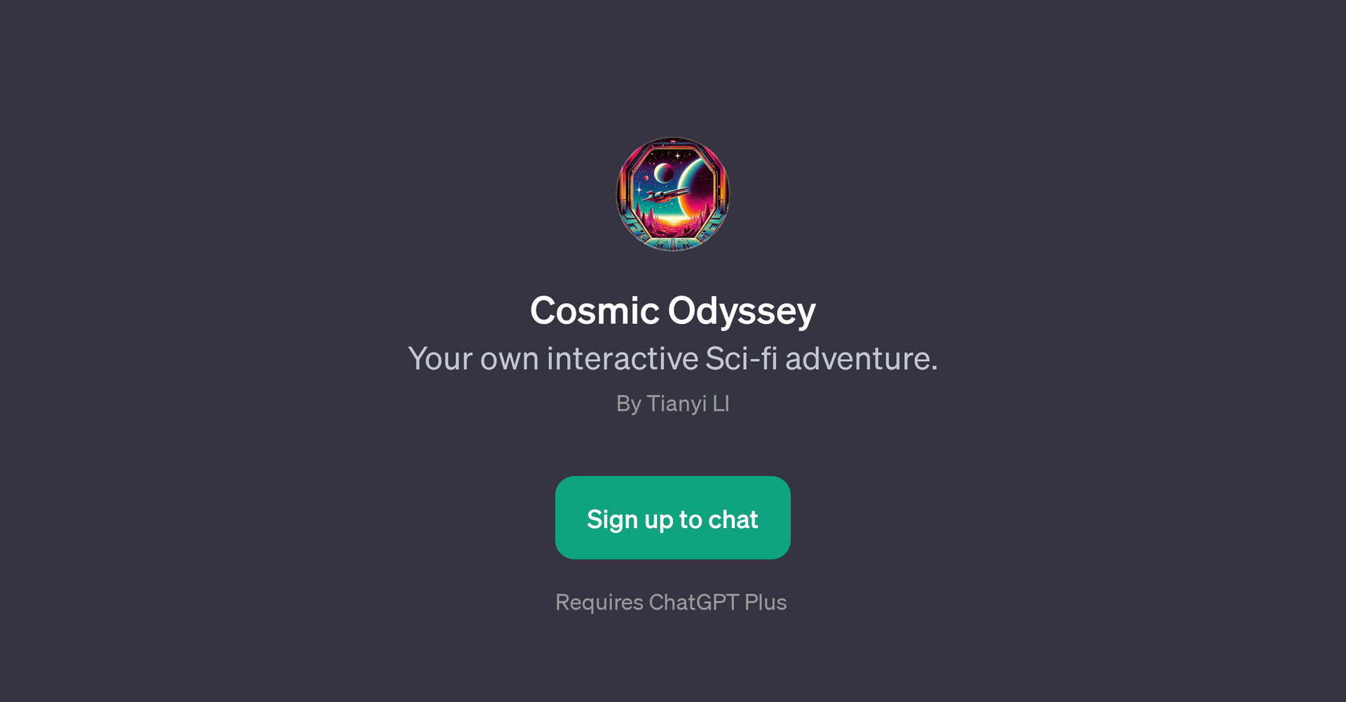 Cosmic Odyssey