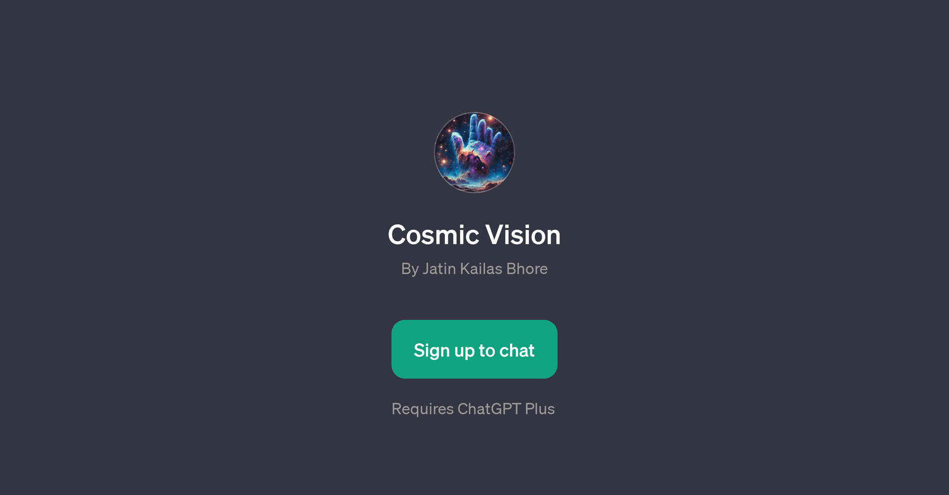Cosmic Vision