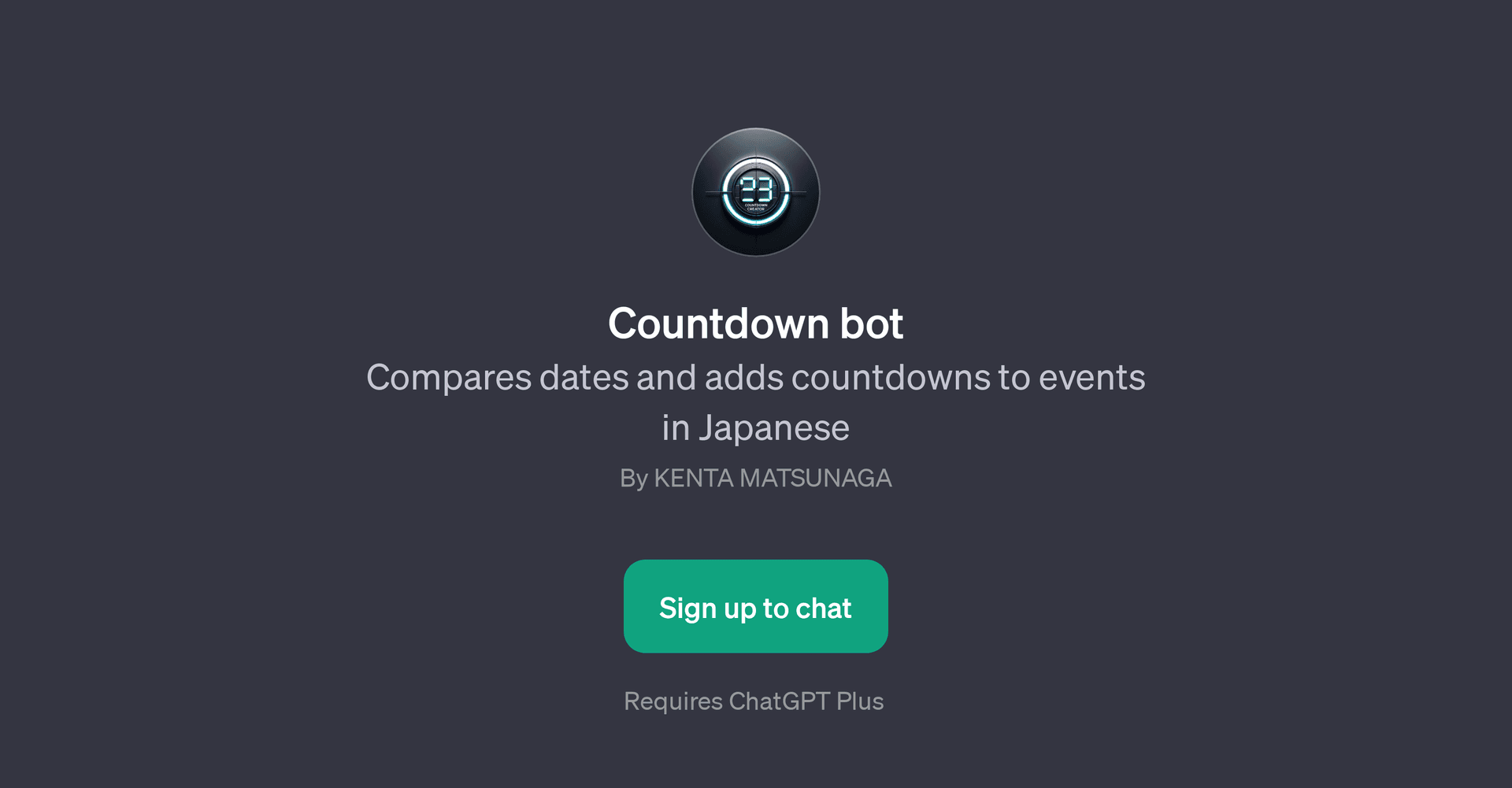 Countdown bot