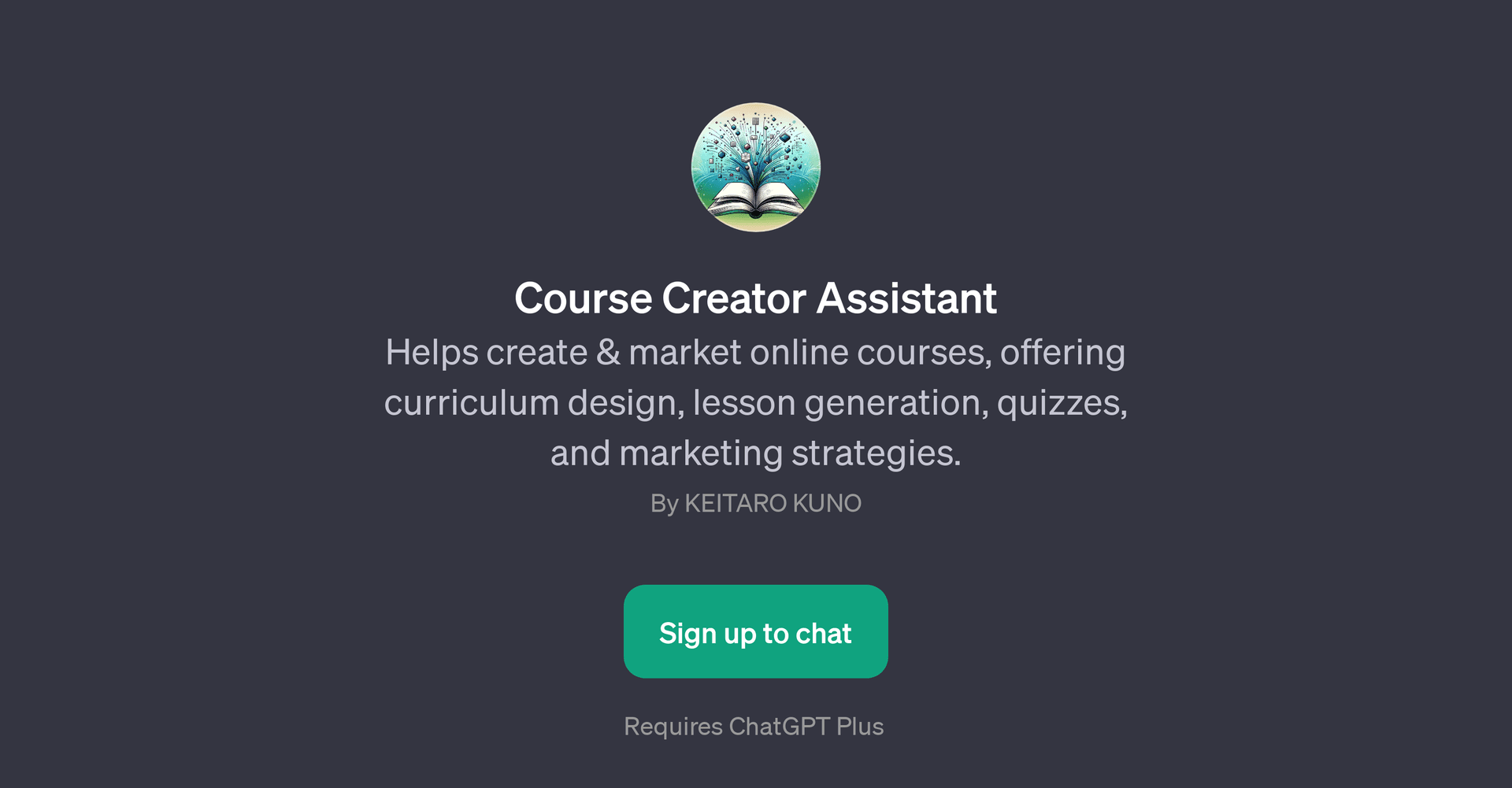Course Creator Assistant