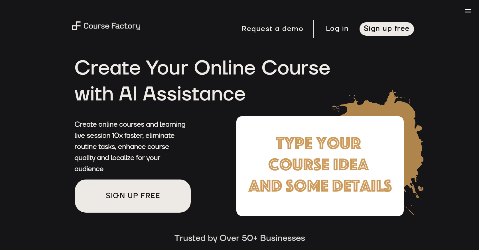 CourseFactory 