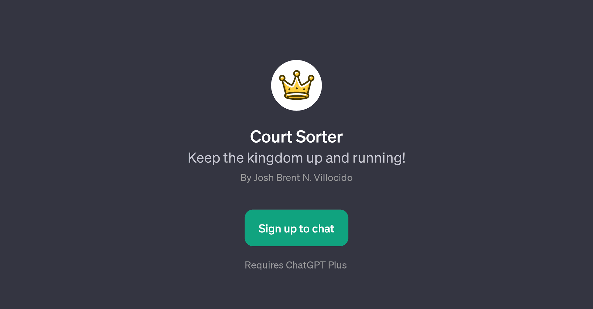 Court Sorter
