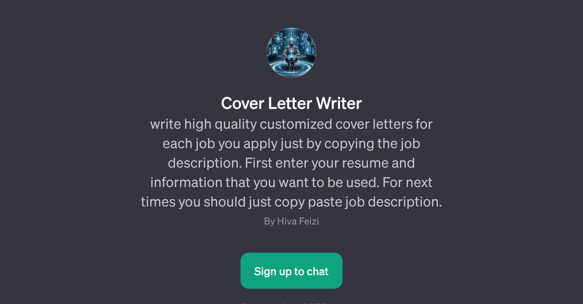 Cover Letter Writer