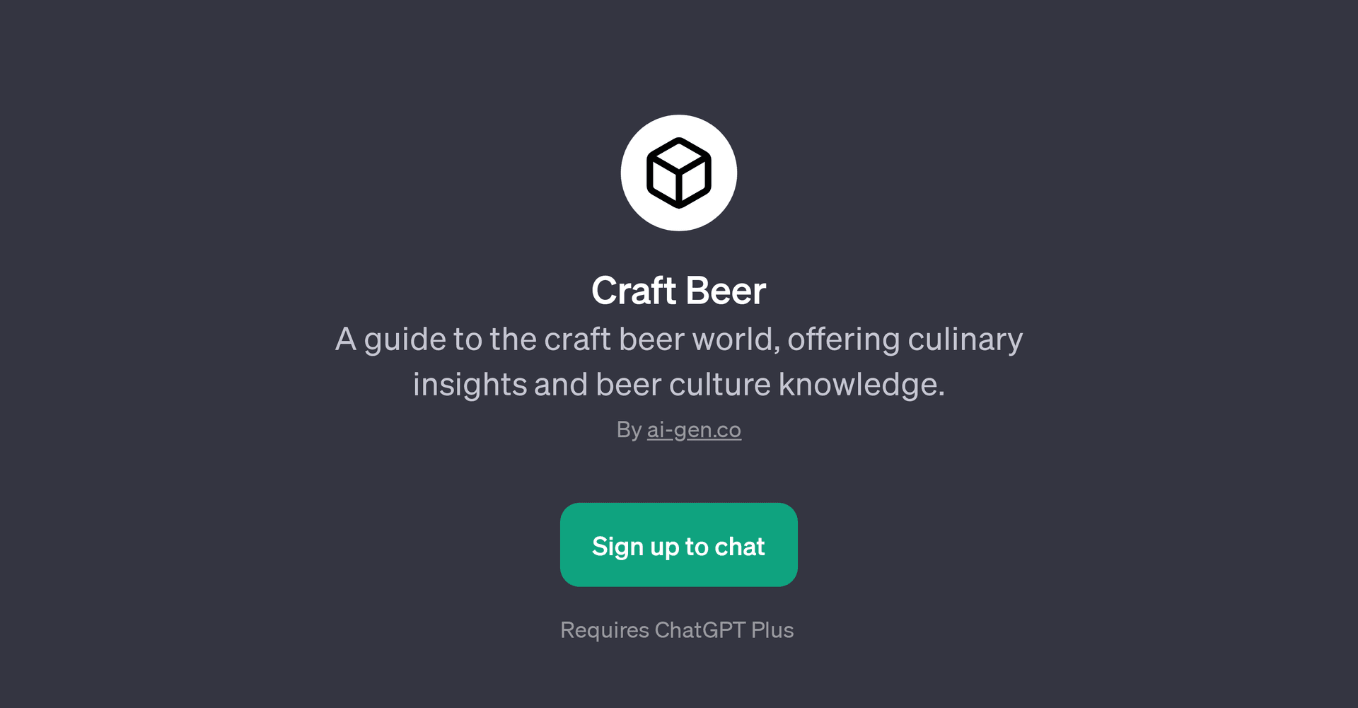 Craft Beer