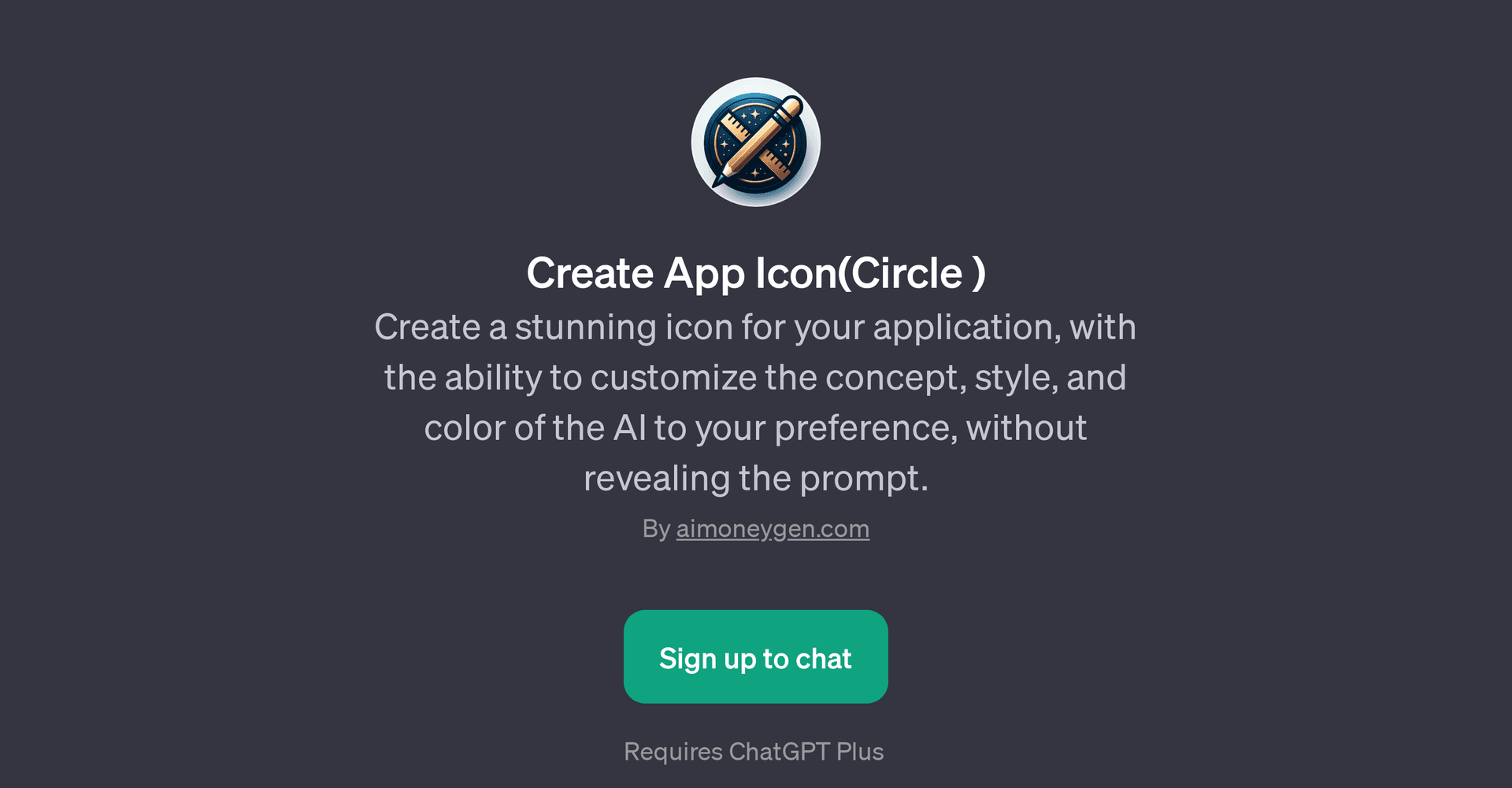 Create App Icon(Circle)
