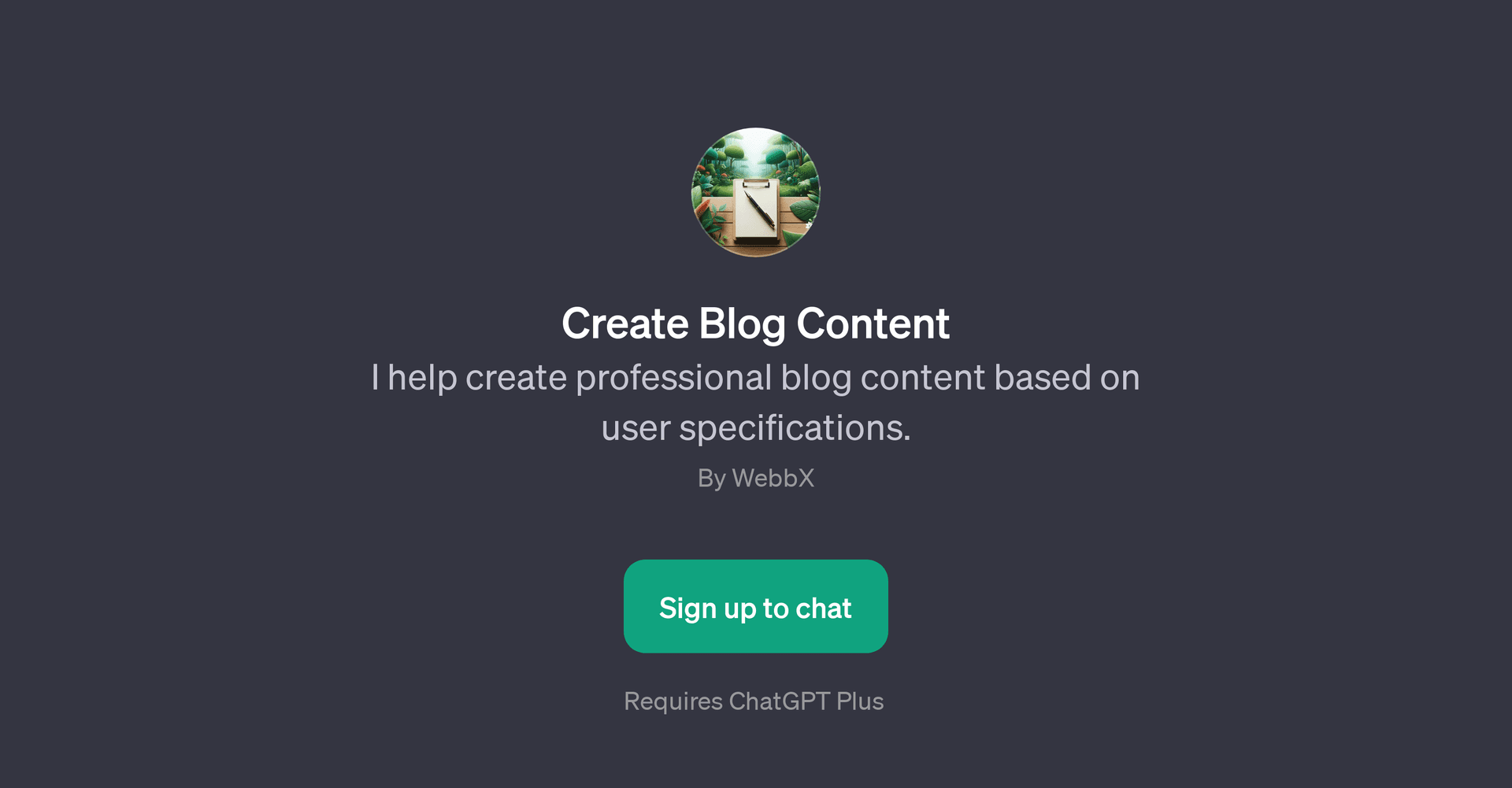 Create Blog Content